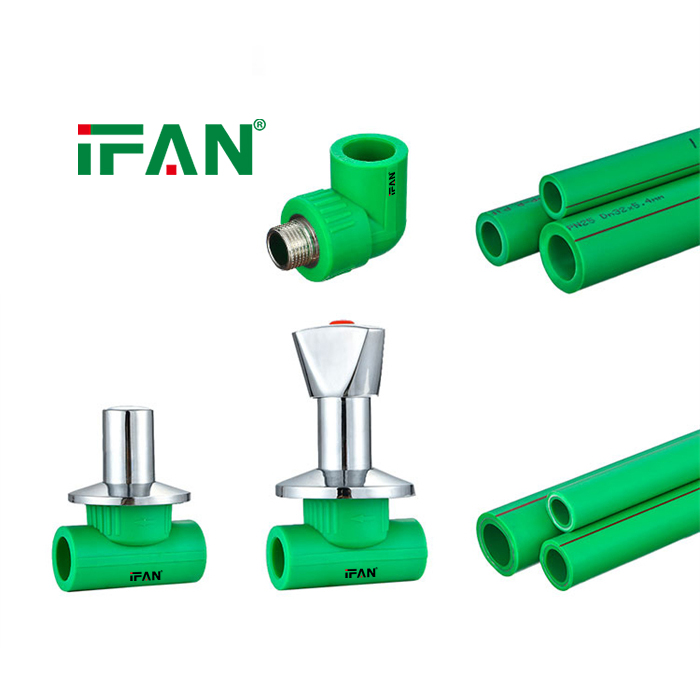 IFAN Water Supply Sell PPR Fittings and Pipes Water Pipe Fittings 20-125mm PPR Fittings