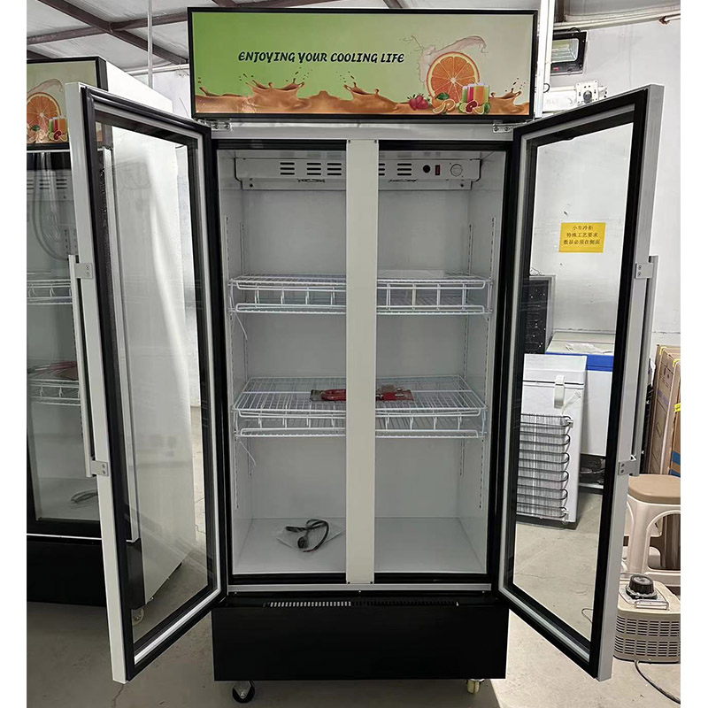 428L DC12V/24V Solar Refrigerator Freezer Energy Saving Cooling Display Fridge OEM/ODM/SKD/CKD PAYGO
