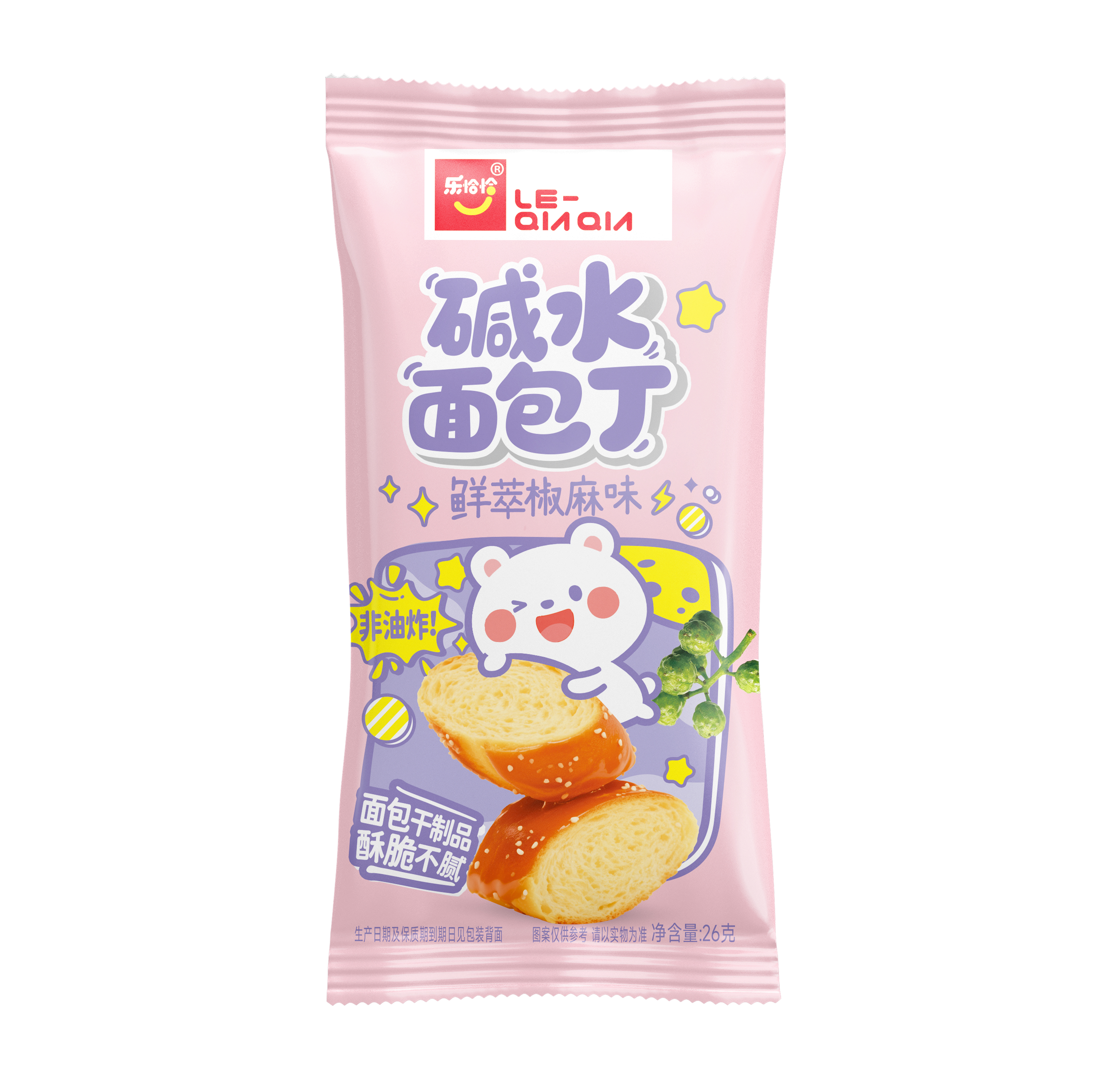 Alkaline water crouton