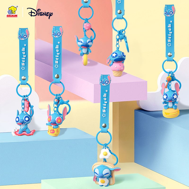 Disney Stitch Snack Time Series Keychain