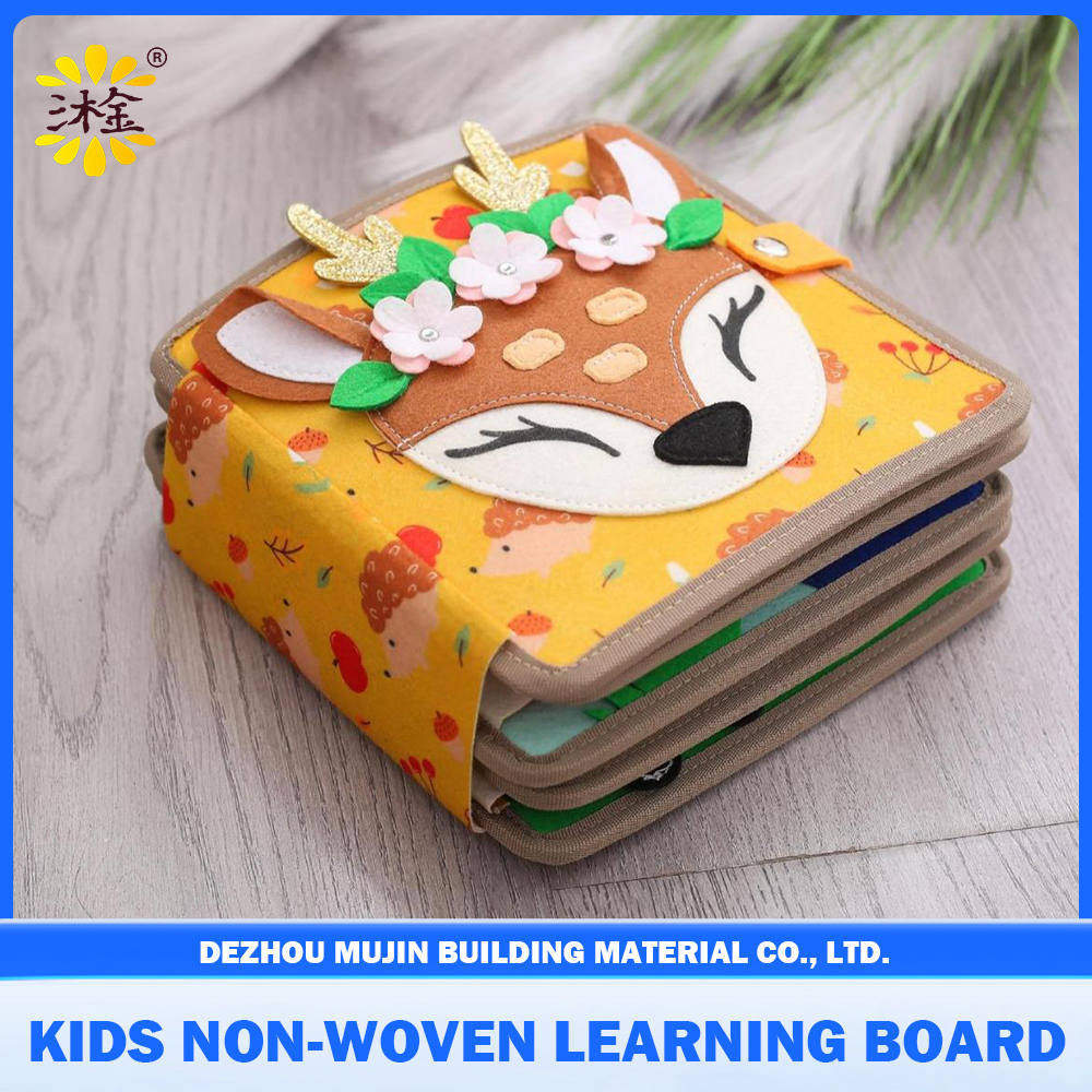 Early Educational Sensory Montessori Soft Felt Cloth Activity Book