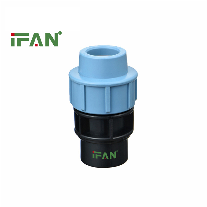 IFAN Commercial Price 16-110mm Quick Connect Fittings Water Use Female Scoket PP Pipe Fittings