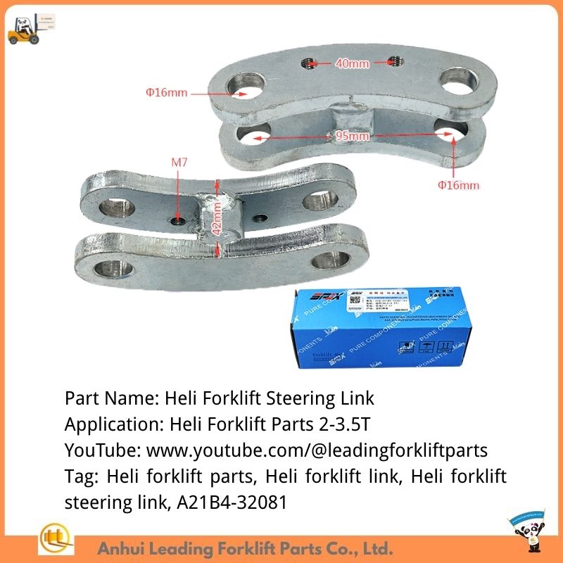 Heli Forklift Steer Axle Parts Steering Link A21B4-32081 for Heli 2-3.5T