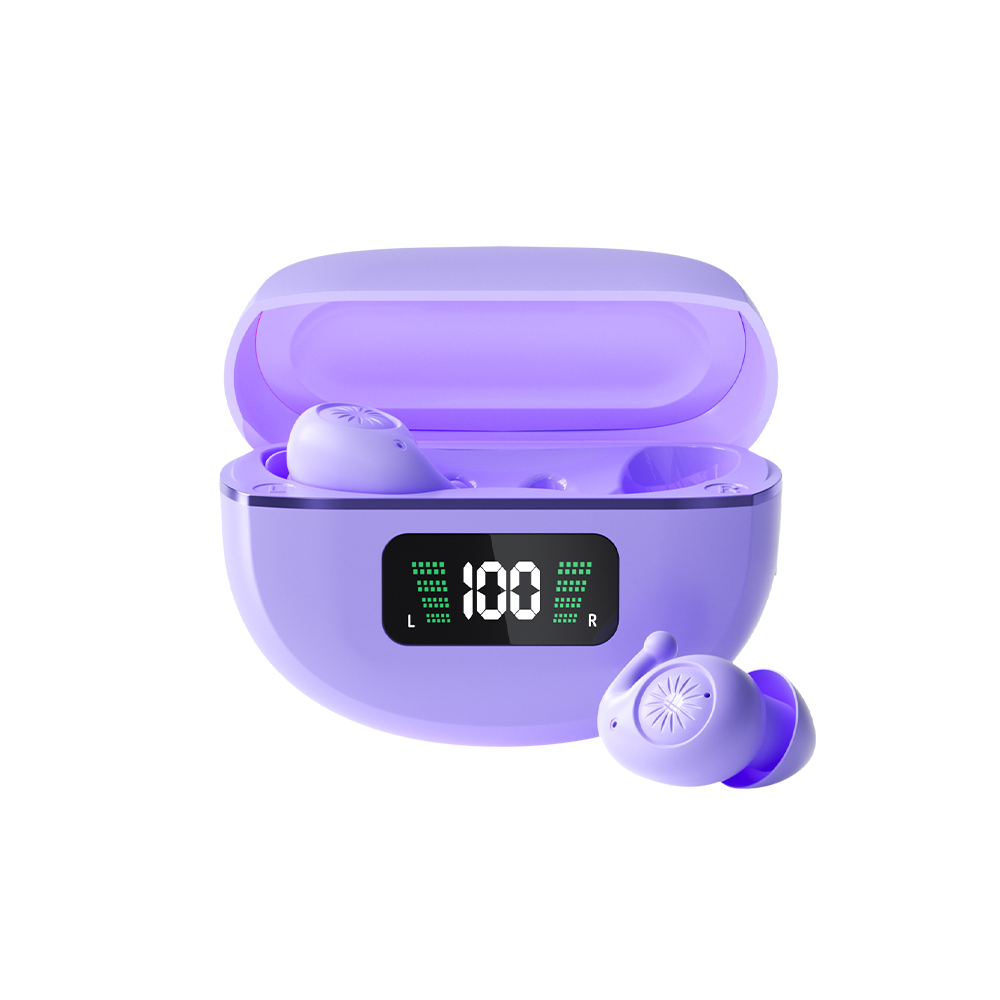 Wireless Earbuds with Led Display Battery Indicator comfortable Bluetooth Headsets
