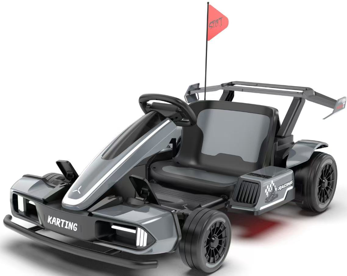 Children's drifting telescopic kart