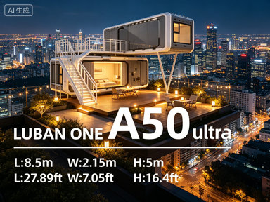 Space Capsule House A50 Ultra – The Ultimate Vertical Space Revolution
