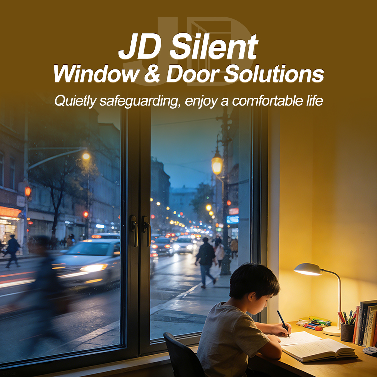 Soundproof Thermal Break Aluminum Windows