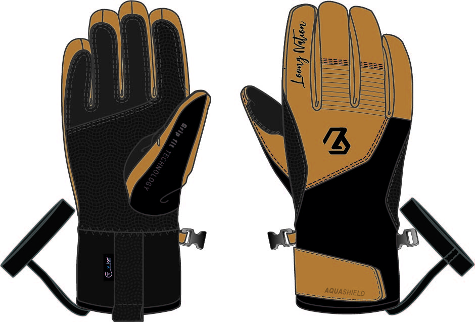 ski gloves,leather gloves