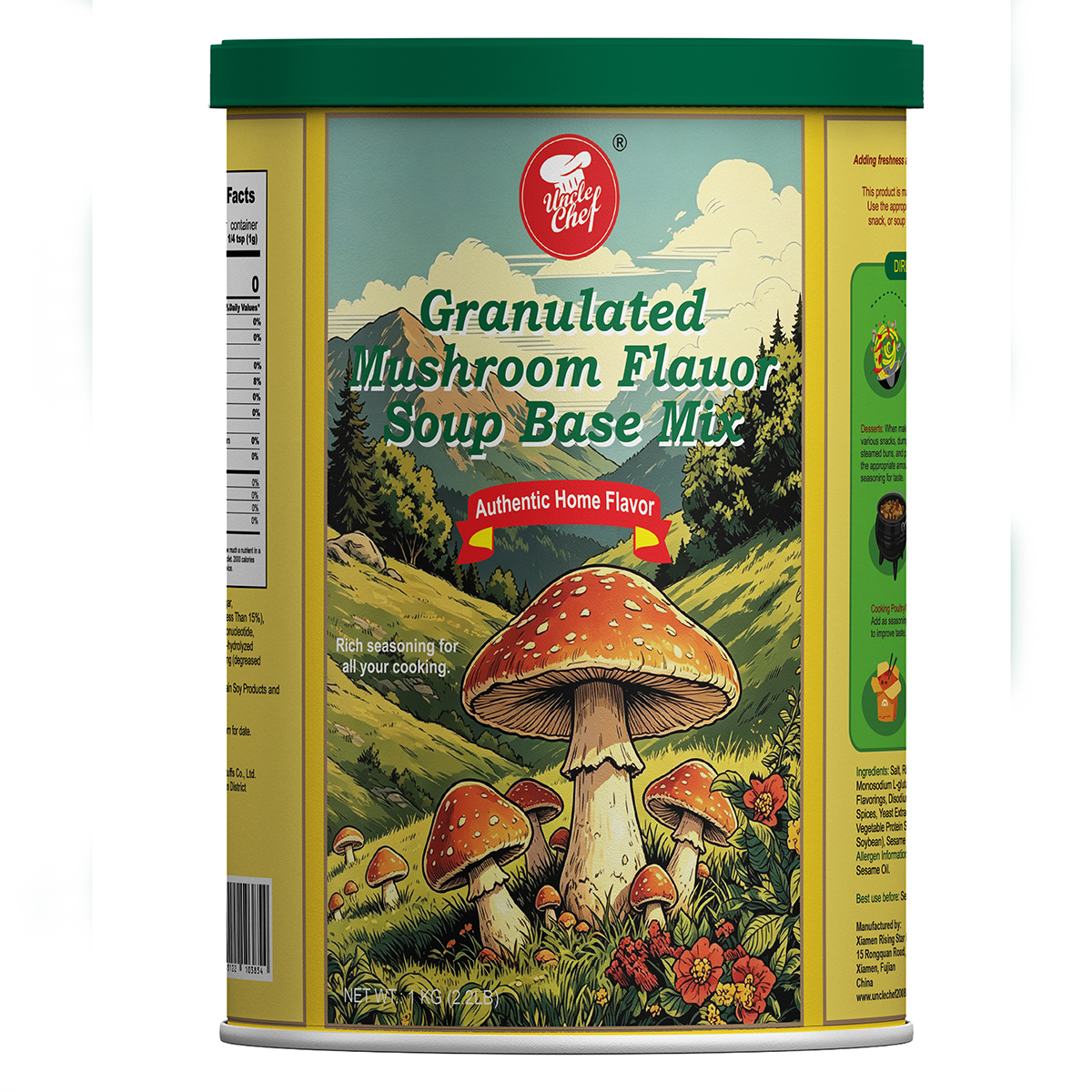 Granulated Mushroom Seasoning