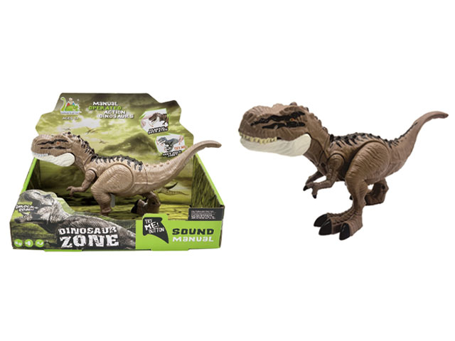 Simulation sound and light IC function Press the button to activate Tyrannosaurus rex