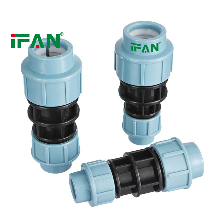 IFAN Customized 20-110mm Reduce Socket Quick Connect Fittings Water Use HDPE Pipe Fittings