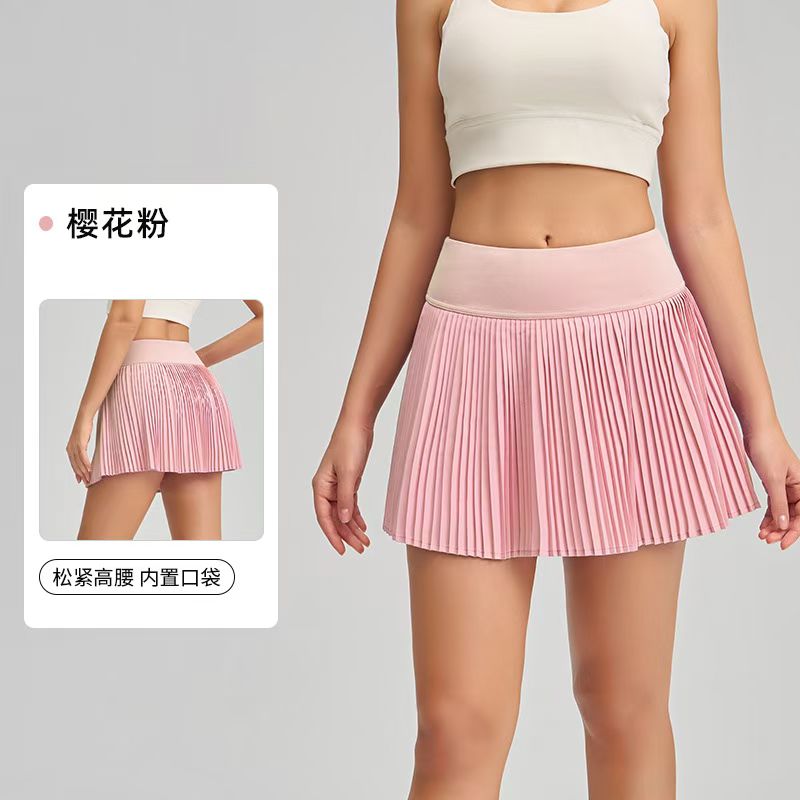 Pleated Athletic Skort