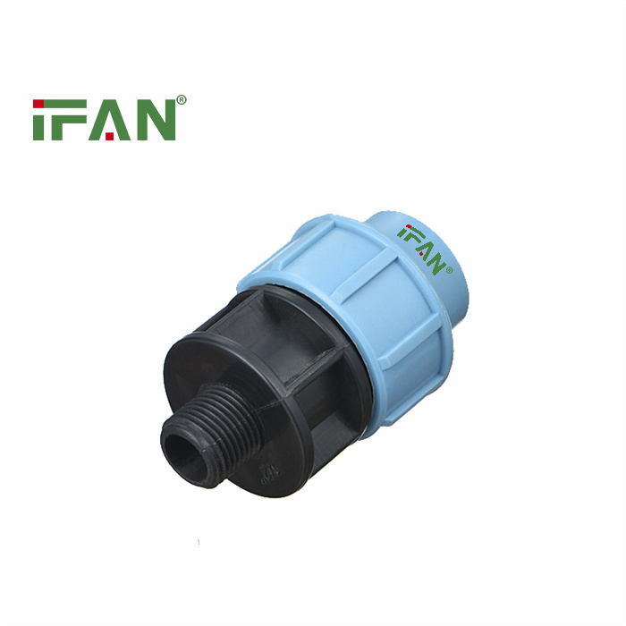 IFAN Guaranteed Quality 16-110mm Male Socket Quick Connect Fittings Water Use HDPE Pipe Fittings
