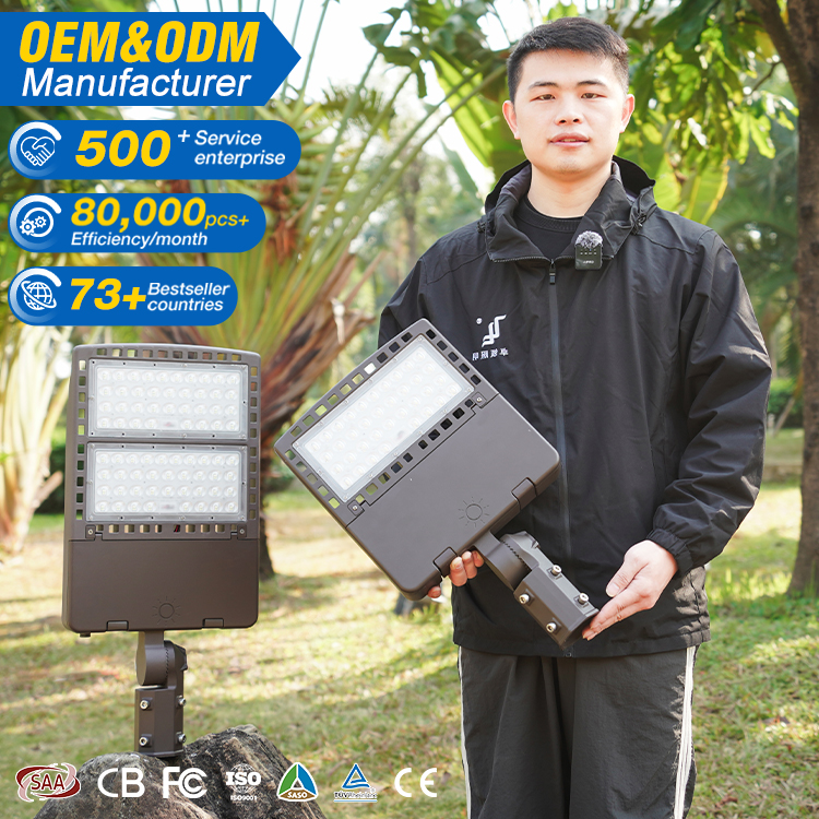 Zenlea Outdoor LED Street Light with Energy Saving and High BrightnessZL-ST123Pro