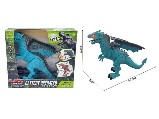 Simulated Western Ice Dragon Electric Version
