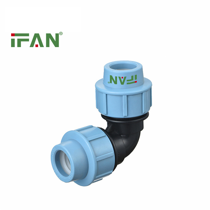 IFAN Factory Price 16-110mm Elbow PP Fittings HDPE Pipe Fittings