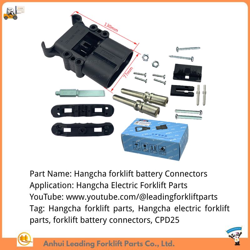 Wholesale Hangcha Electric Forklift Parts Battery Connectors For CPD25