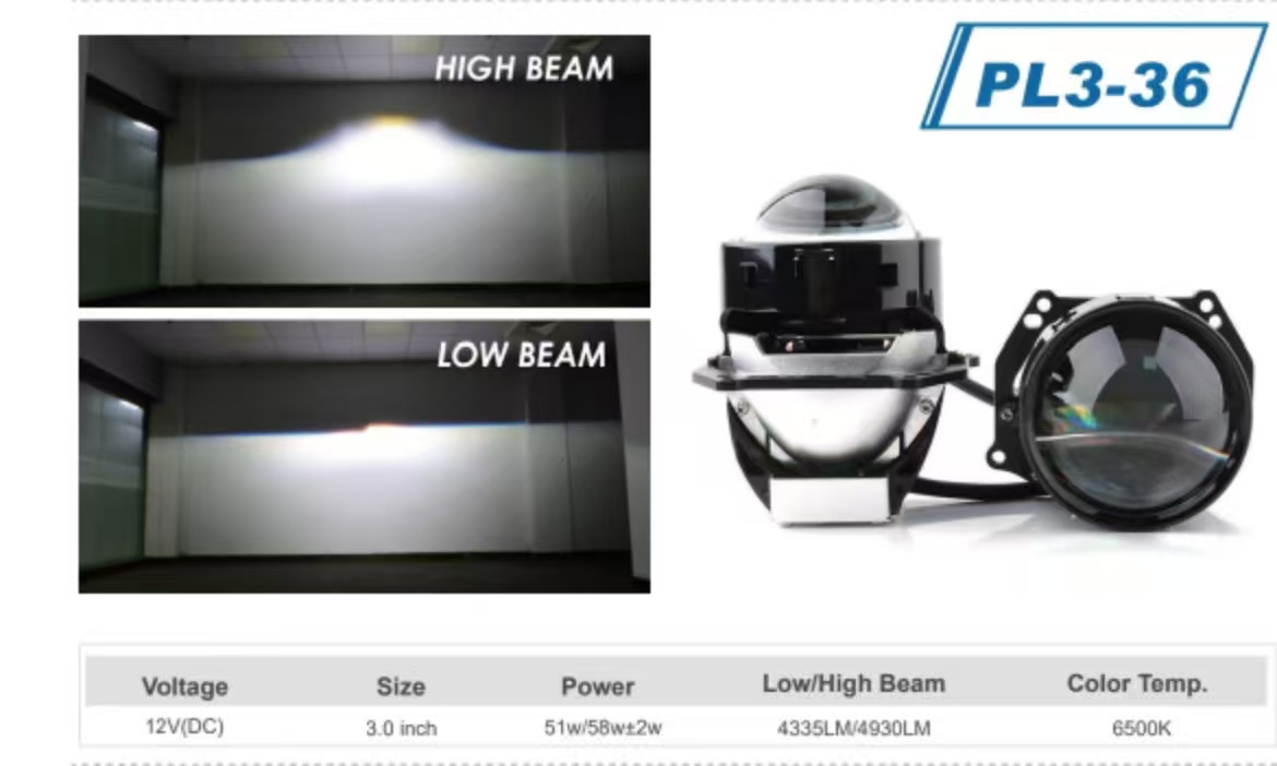 Led heaslight