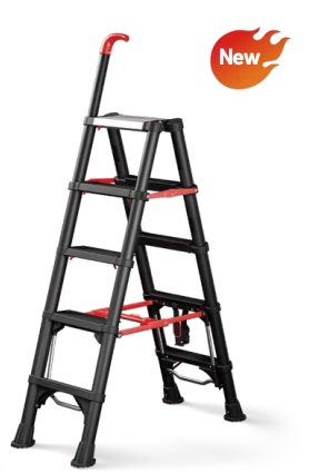 Aluminum alloy telescopic ladder