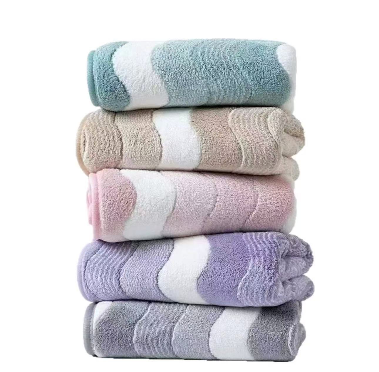 Coral fleece bath towel