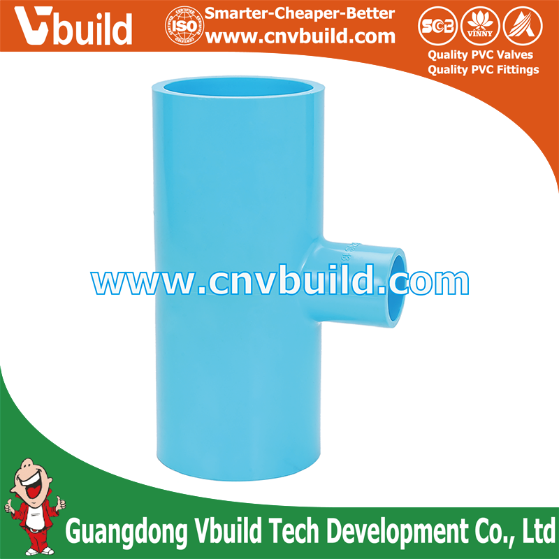 PVC Pipe Tube Fitting REDUCING TEE-WS B