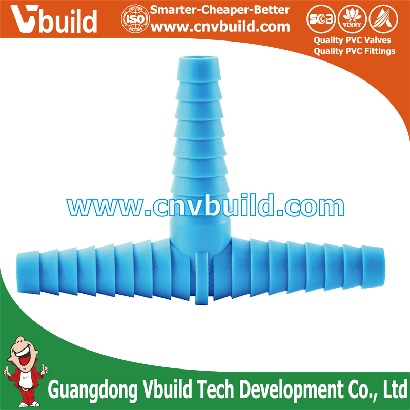PVC Pipe Tube Fitting TEE PUSH IN-WS B