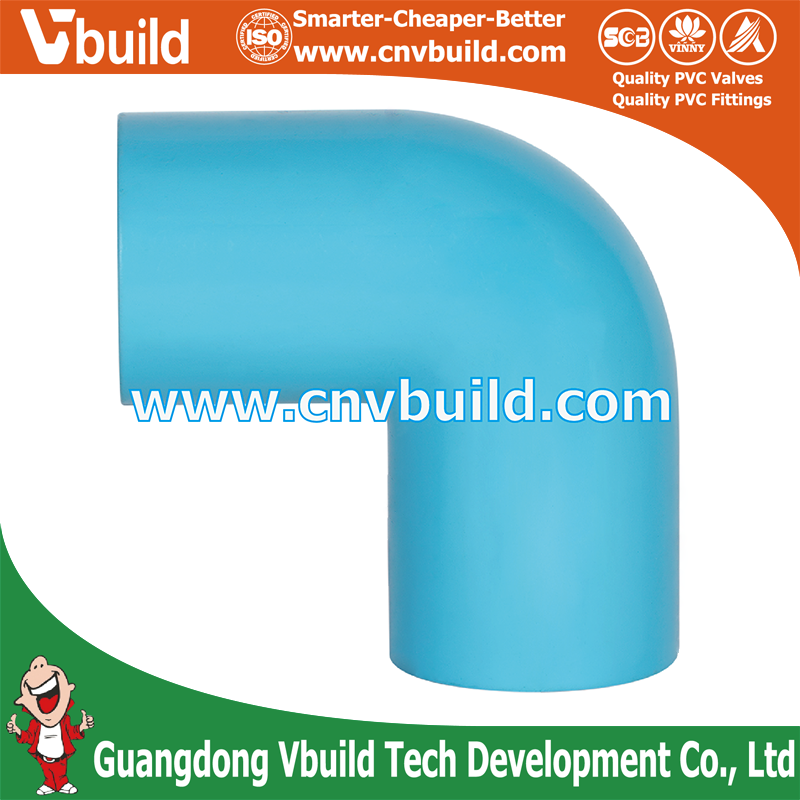 PVC Pipe Tube Fitting 4 Way 90 Degree Elbow