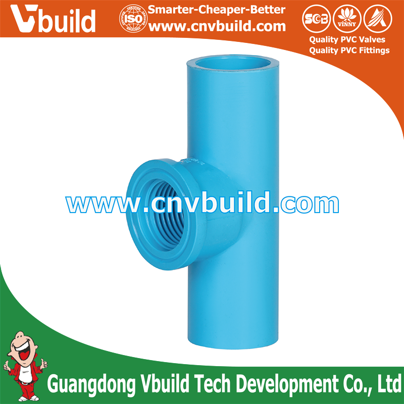 PVC Pipe Fitting Tis Fittings Faucet Tee-Ws B