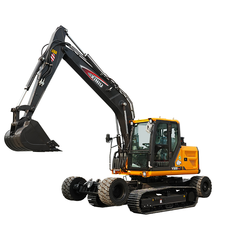 X125 Wheel Crawler Excavator