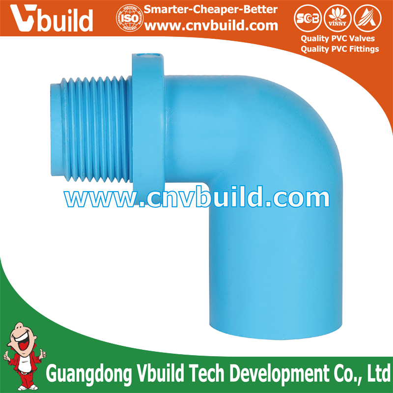 PVC Pipe Tube Fitting Valve Elbow Socket 90°-WS B