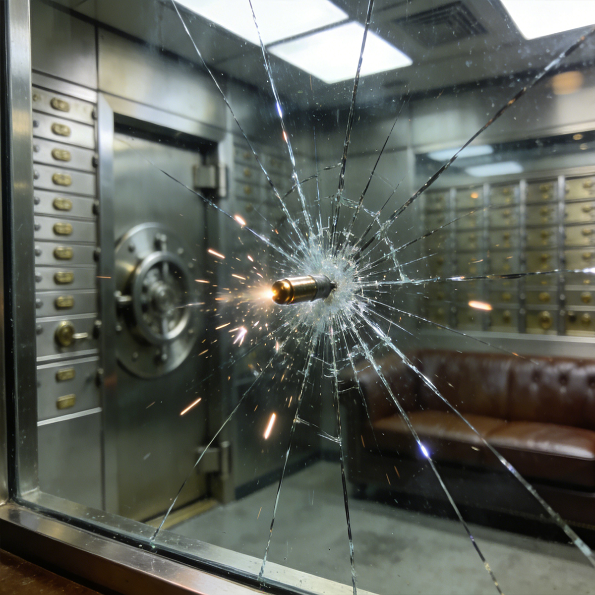 Bullet-Resistant Thermal Break Aluminum Windows