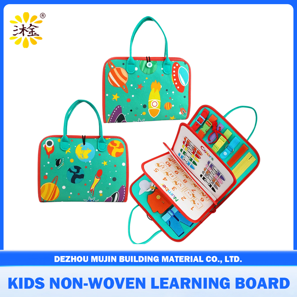 Montessori Busy Book for Toddlers Fabric Felt Busy Board Learning Board