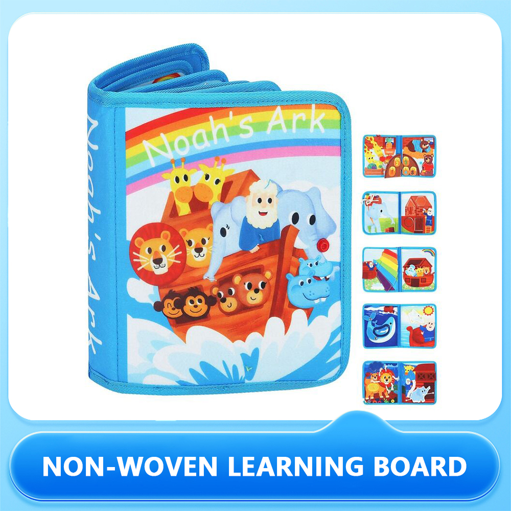 Professional Non-Woven Fabric Children's Learning Board Quiet Book