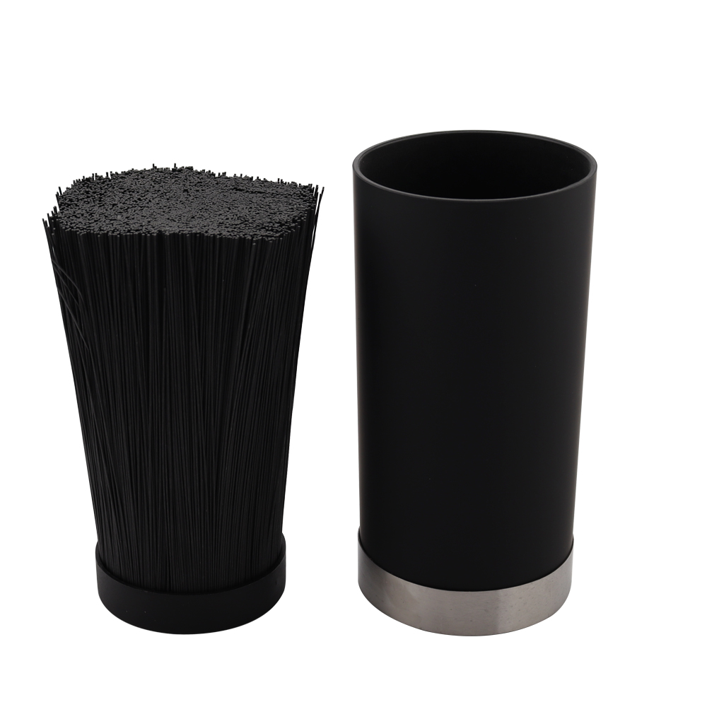 Hip-home Black Multipurpose Knife Block 2026 Plastic Knife Holder for Kitchen
