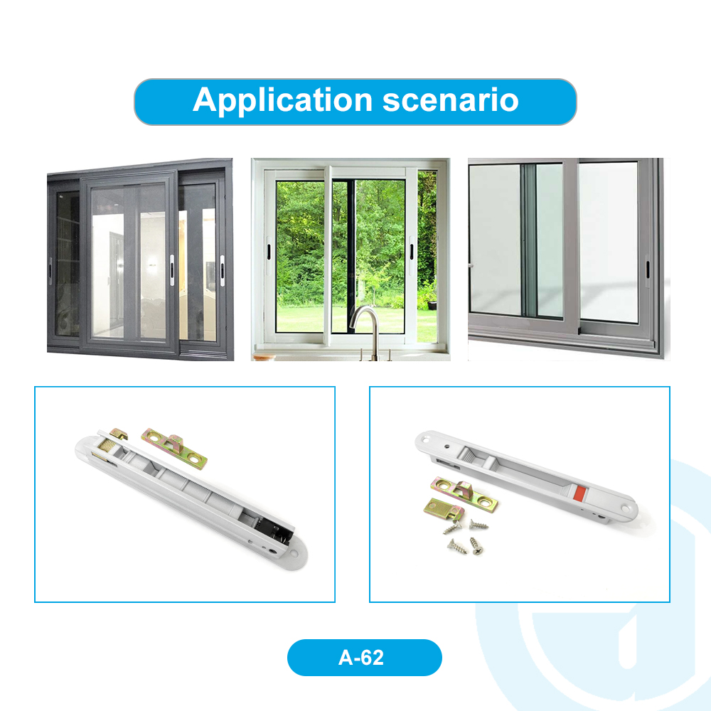 Sliding Door Handle Casement Window Latch Lock for Aluminium Doors and windows Accessories