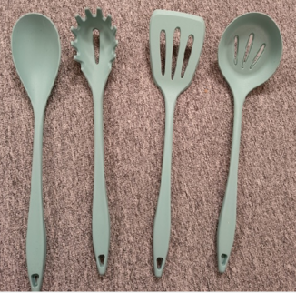 4-piece silicone kitchenware set