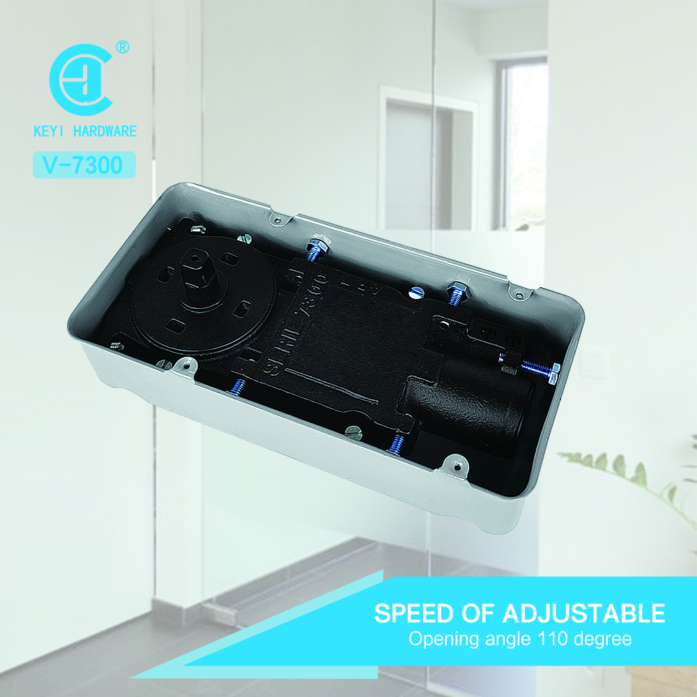 Glass Hardware V-7300 Hydraulic Floor Springs Hinge Glass Door Closer