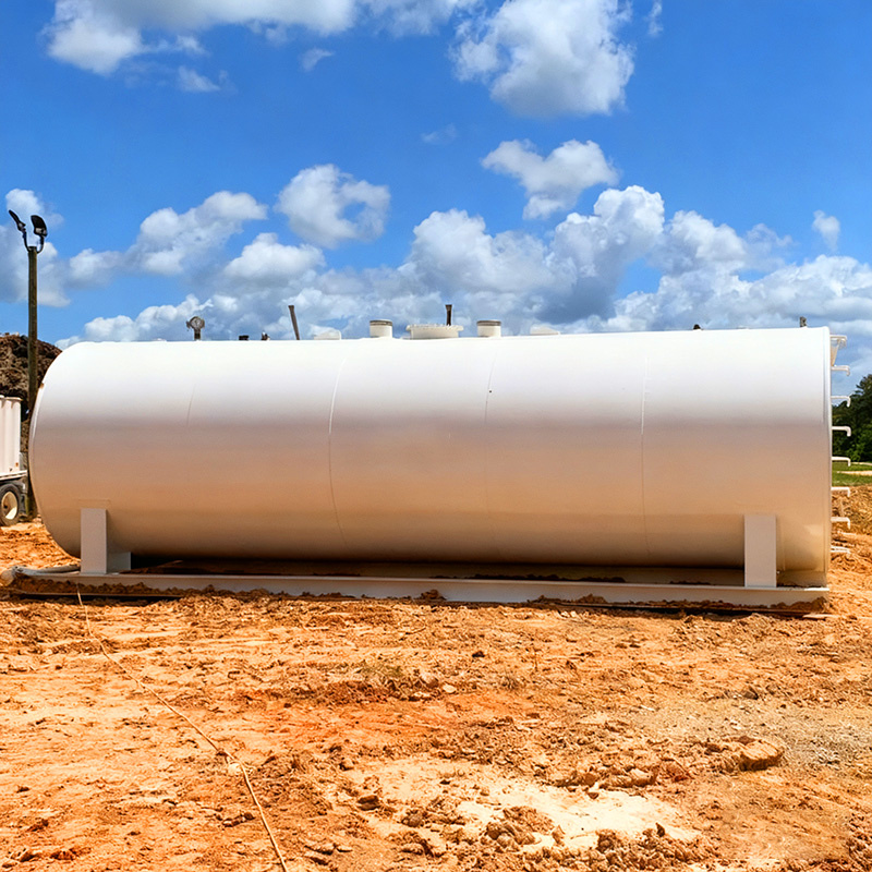 Underground Sf Double-Layer Tank, Fuel Storage Tank Horizontal Oil Storage Tanks