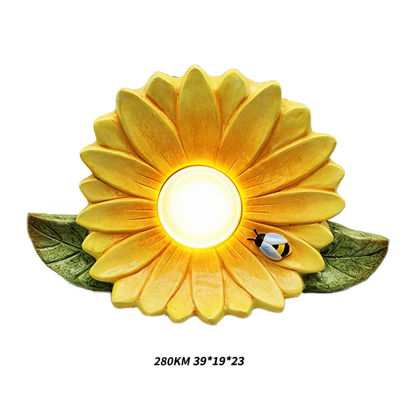 Resin garden solar decorative ornaments