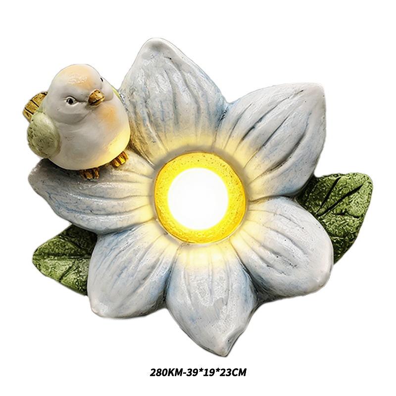 Resin garden solar decorative ornaments