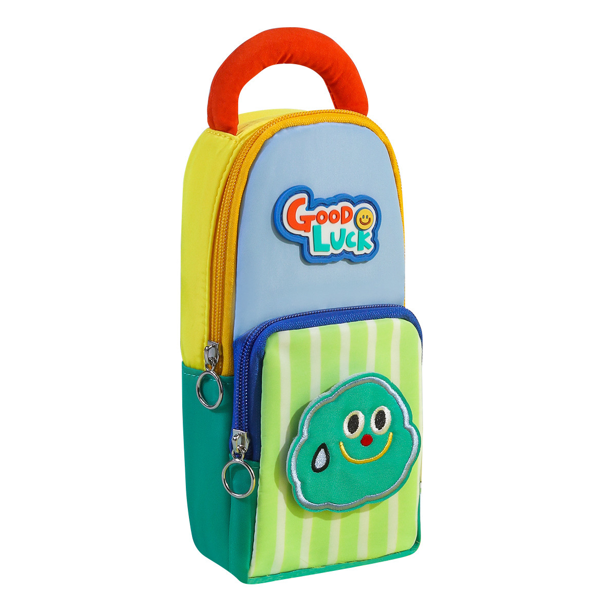 New & Niche Striped Pencil Case β Stand Out from the Crowd