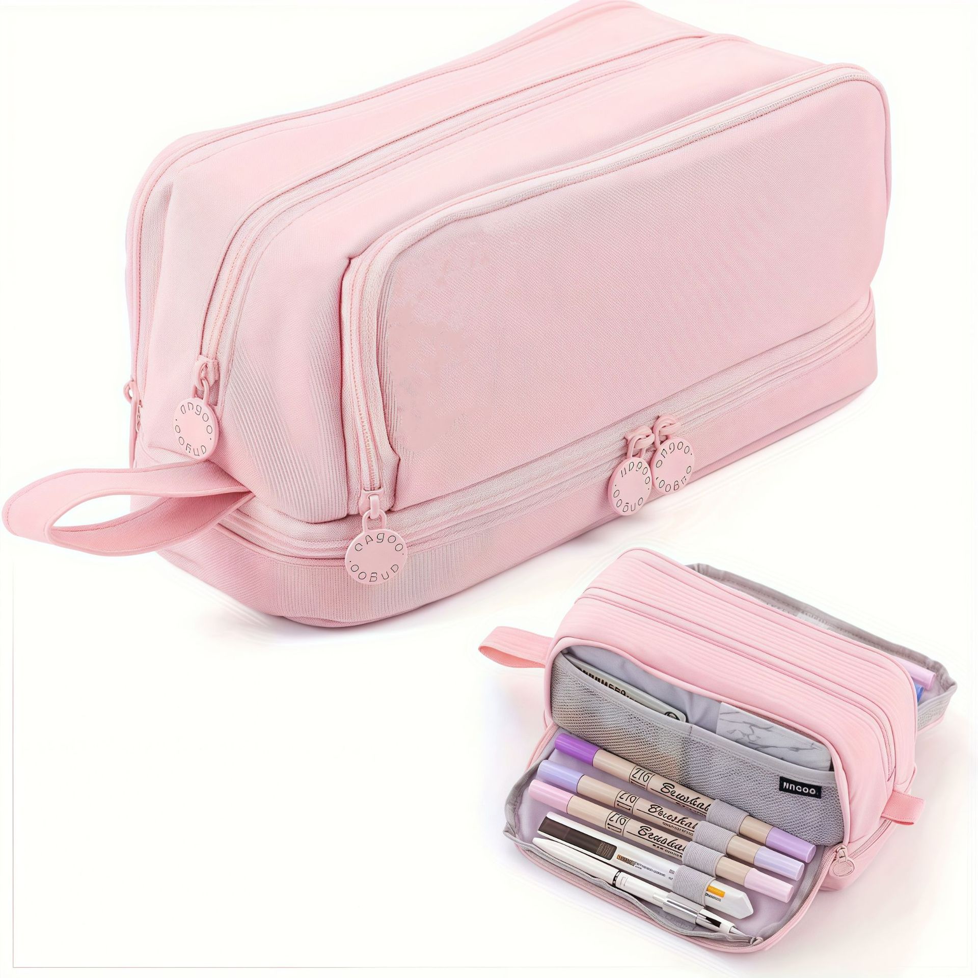Large-Capacity 4-Layer Multifunctional Pencil Case