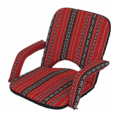 Striped Floor Chair