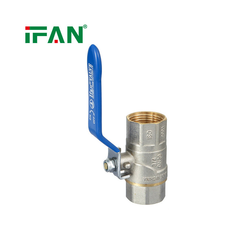 IFAN Factory Price Brass Valve 1/2''-2'' Corrosion Resistant Thread Brass Ball Valve