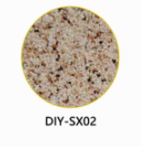 Resin washed stone