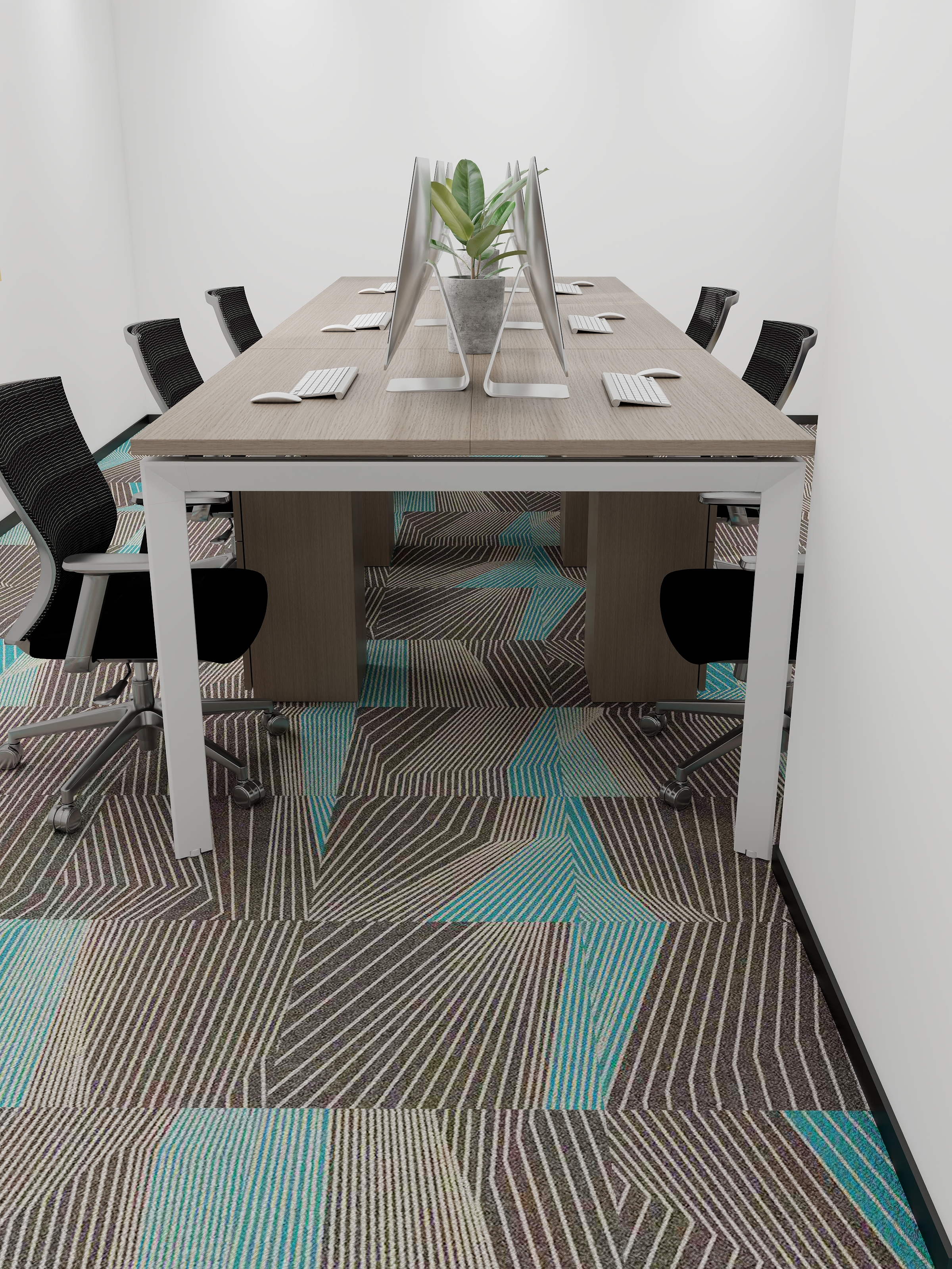 Printed Nylon Carpet Tiles