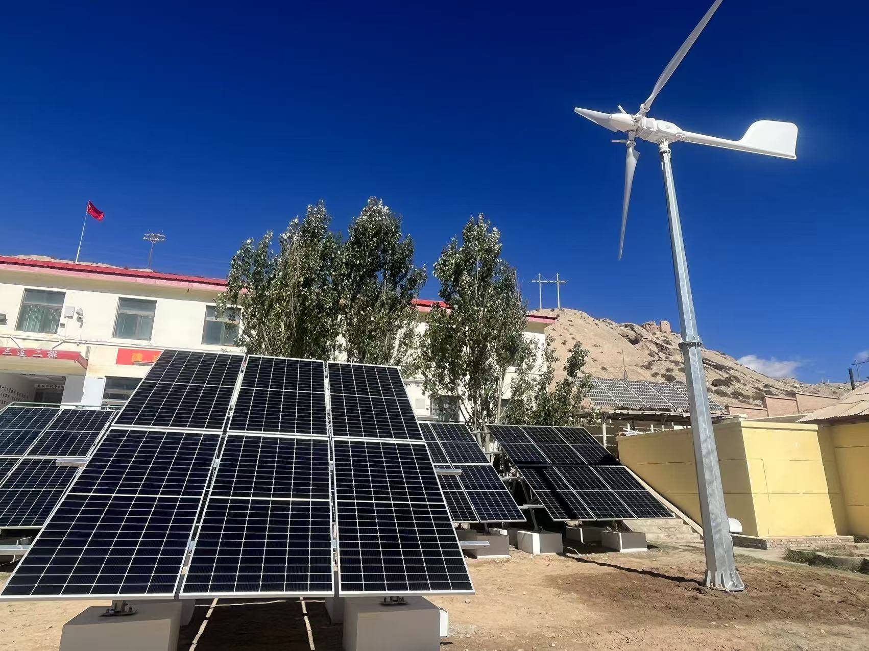 ANE,Wind solar and BESS mircogrid power supply system