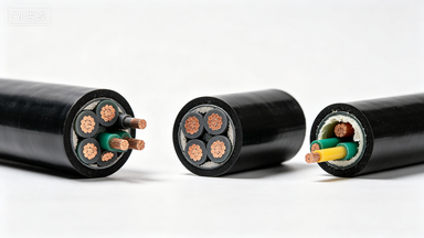 0.6/1kV copper core XLPE insulated PVC sheathed 5-core low voltage power cable
