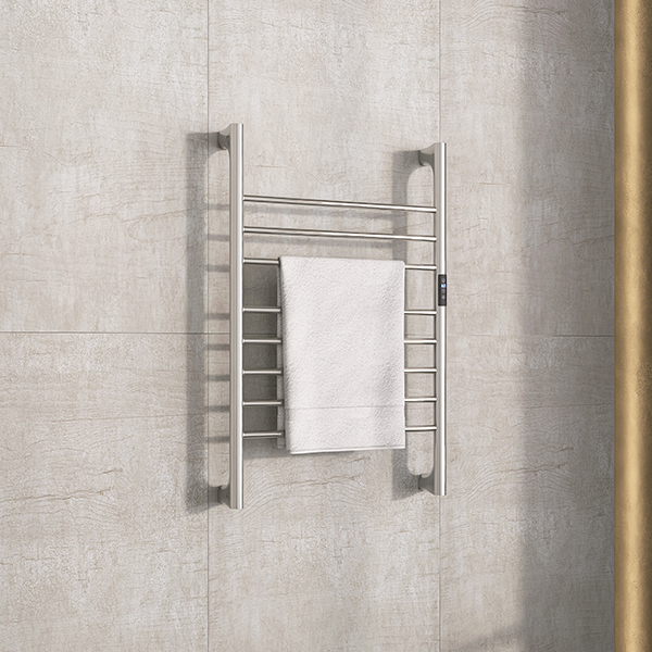 SHARNDY heated towel rail curved edges