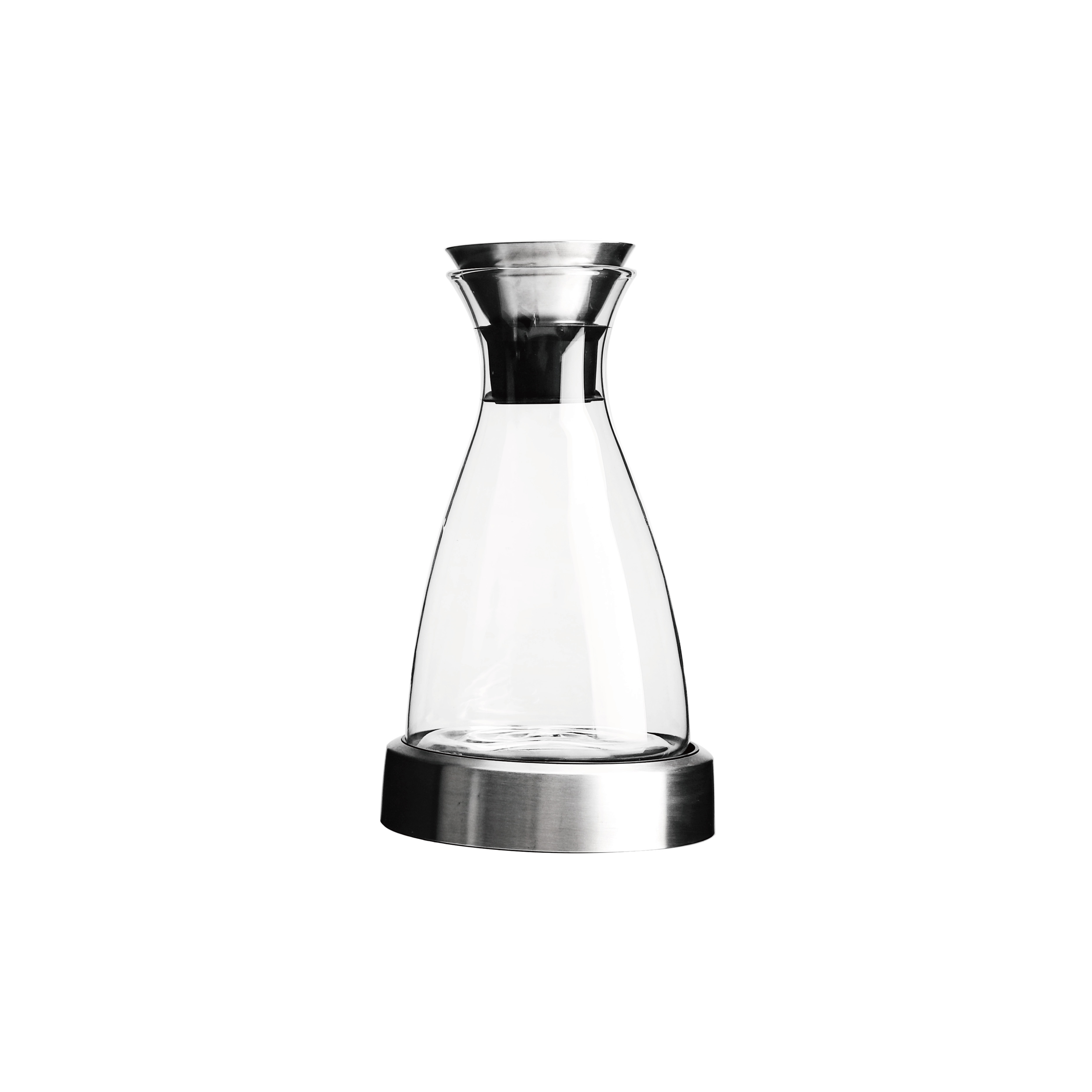 glass carafe & bottle